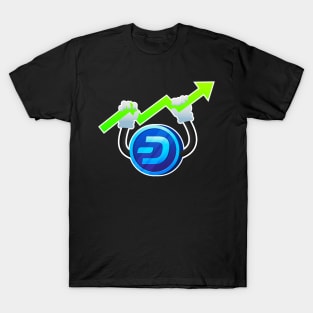 Dash Digital Cash - Dashy Green Arrow T-Shirt